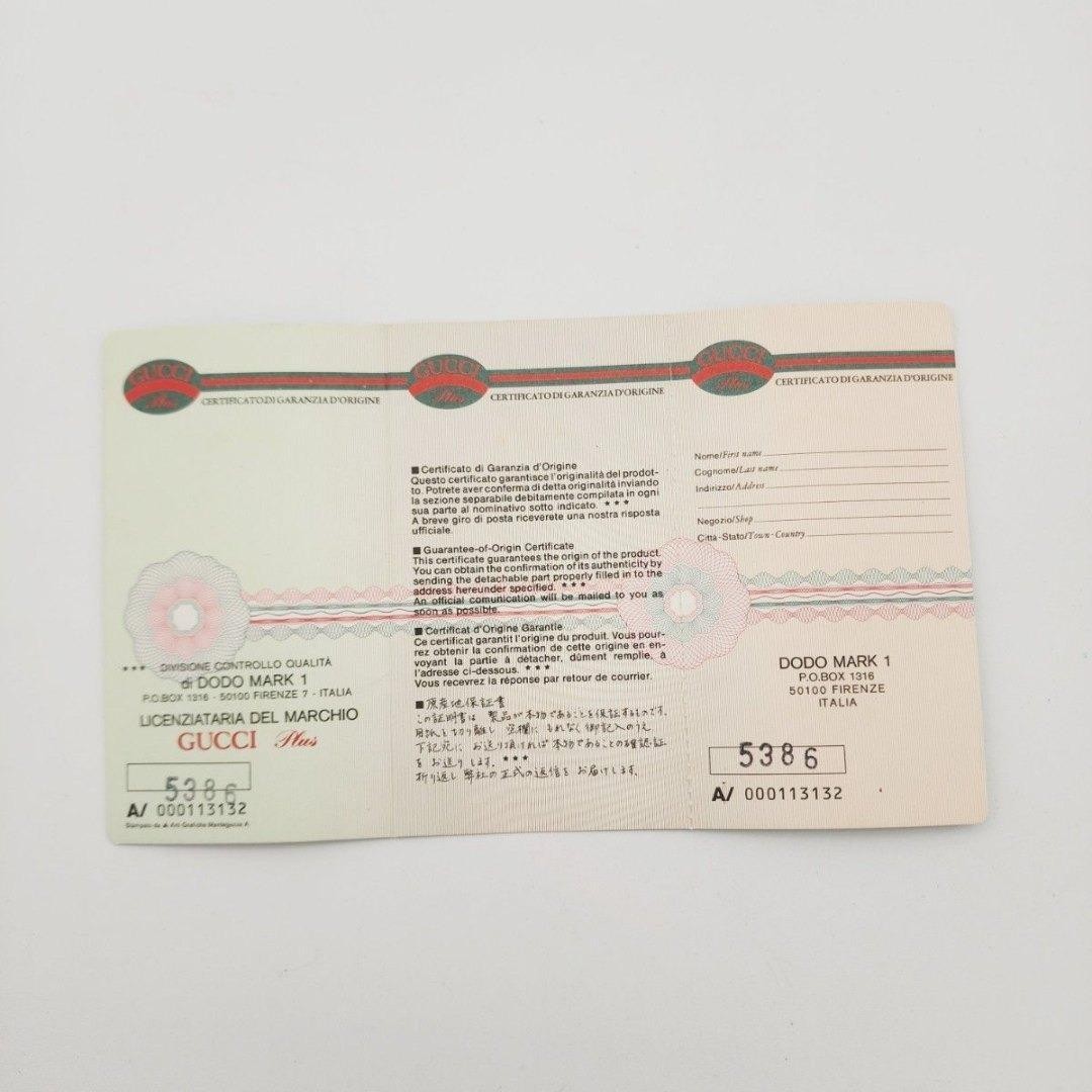 Gucci Plus Old Gucci Pouch Brown from JAPAN