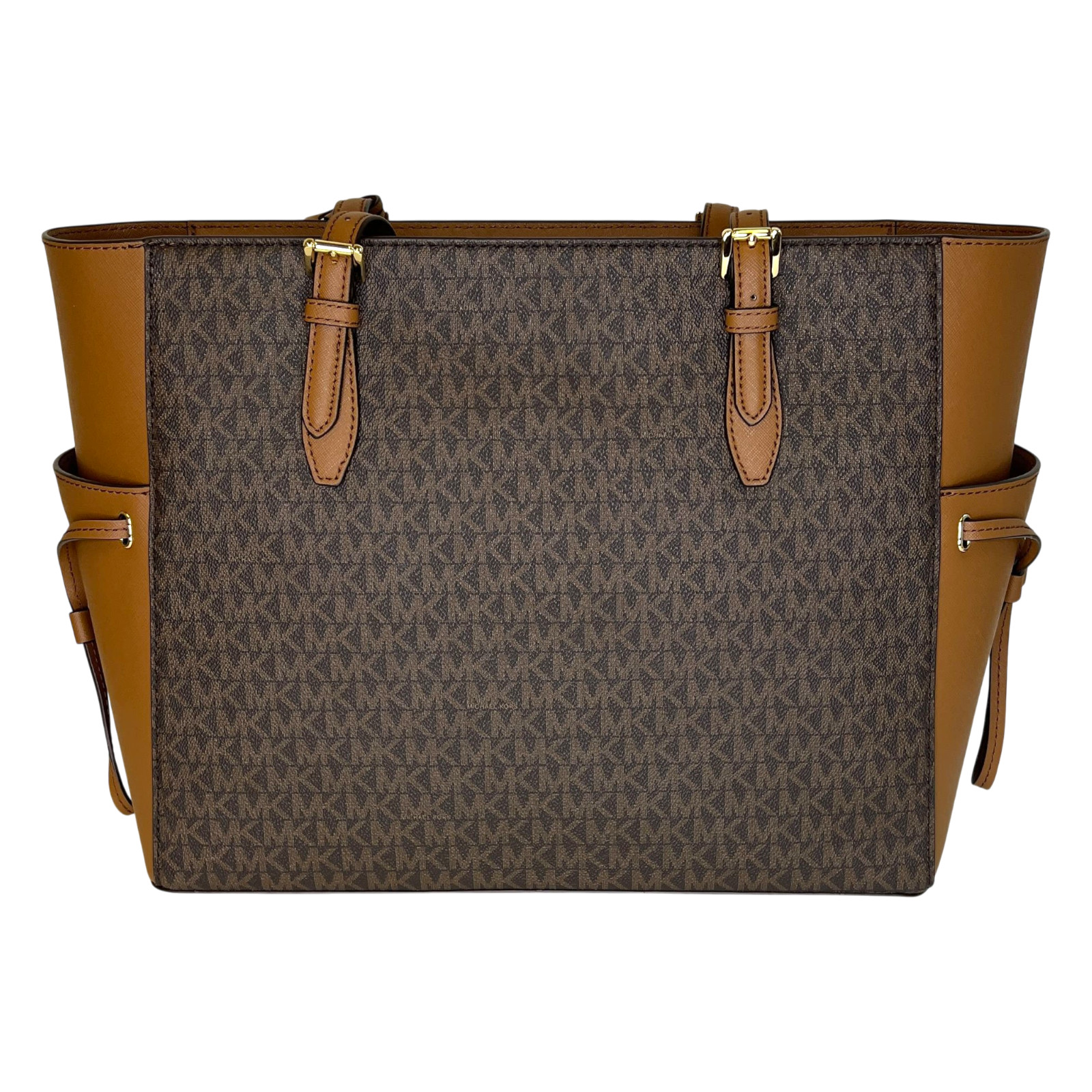 Michael Kors Gilly Large Travel Tote + Wristlet + Purse Hook – Brown – $786+