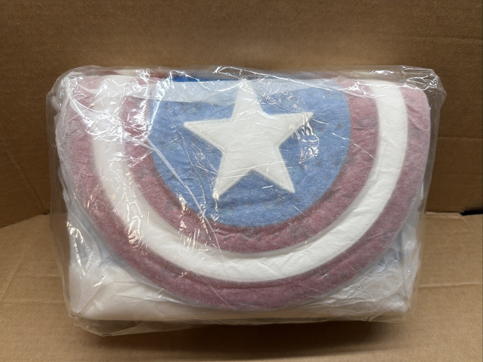 Loungefly X Marvel Funko Captain America Debossed Shield Crossbody Bag