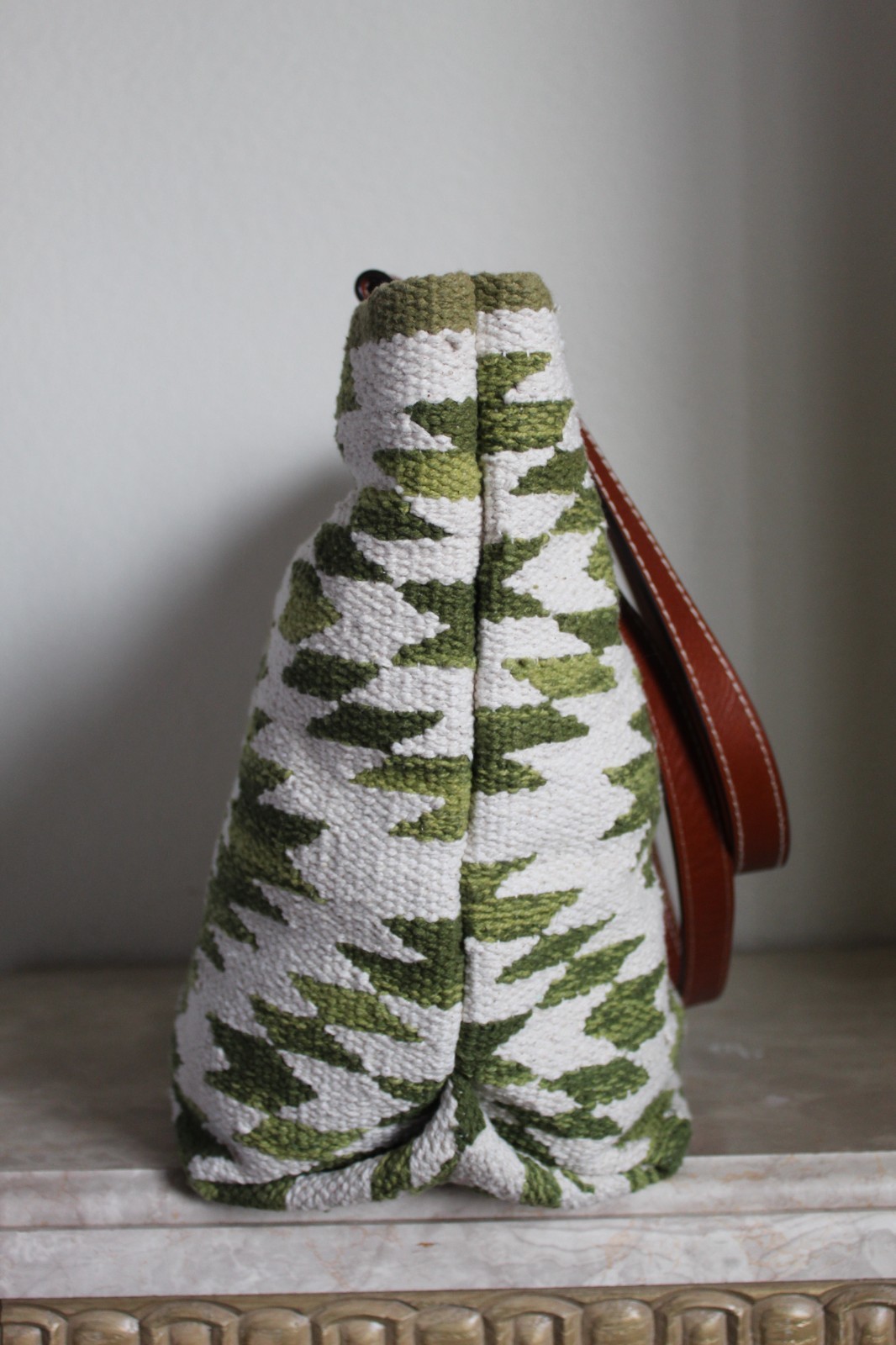 Patricia Nash Large Cotton Weave Chennai Tote – Green