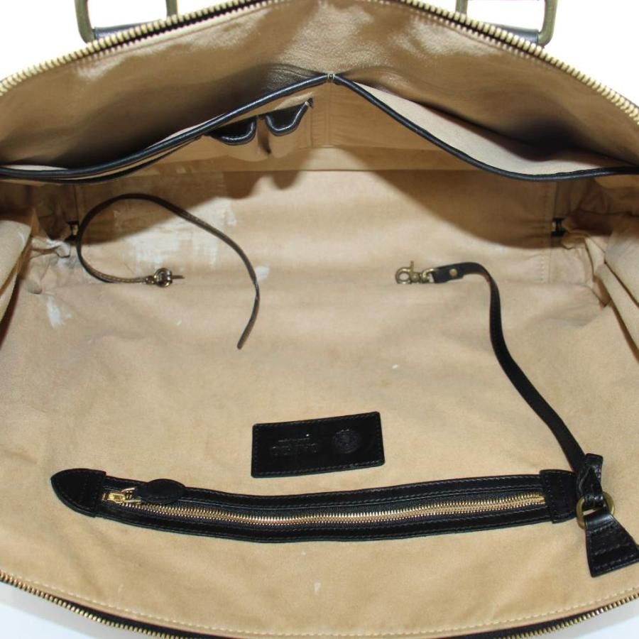 GANZO Bag: Briefcase Black W49H29D10.5cm;