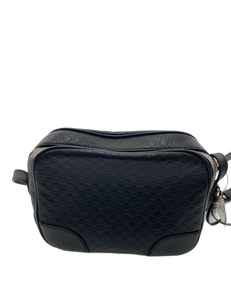 Gucci Microguccissima Mini Bree Leather Shoulder Bag Crossbody Black 449413