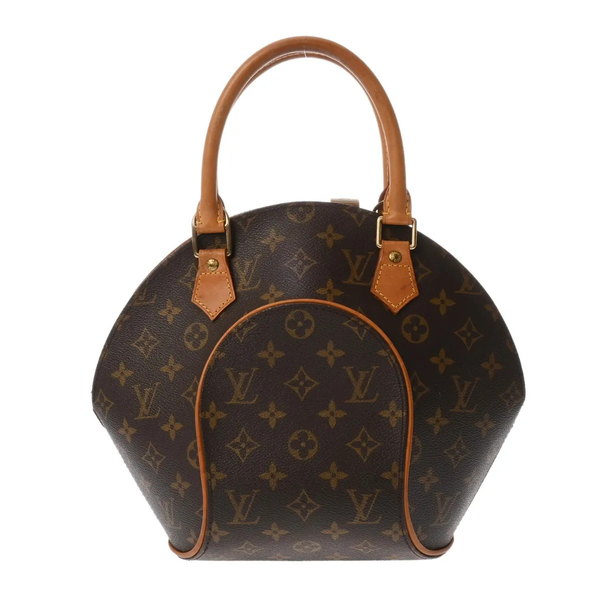 Louis Vuitton PM M51127 Handbag Monogram Canvas Brown #WB5354