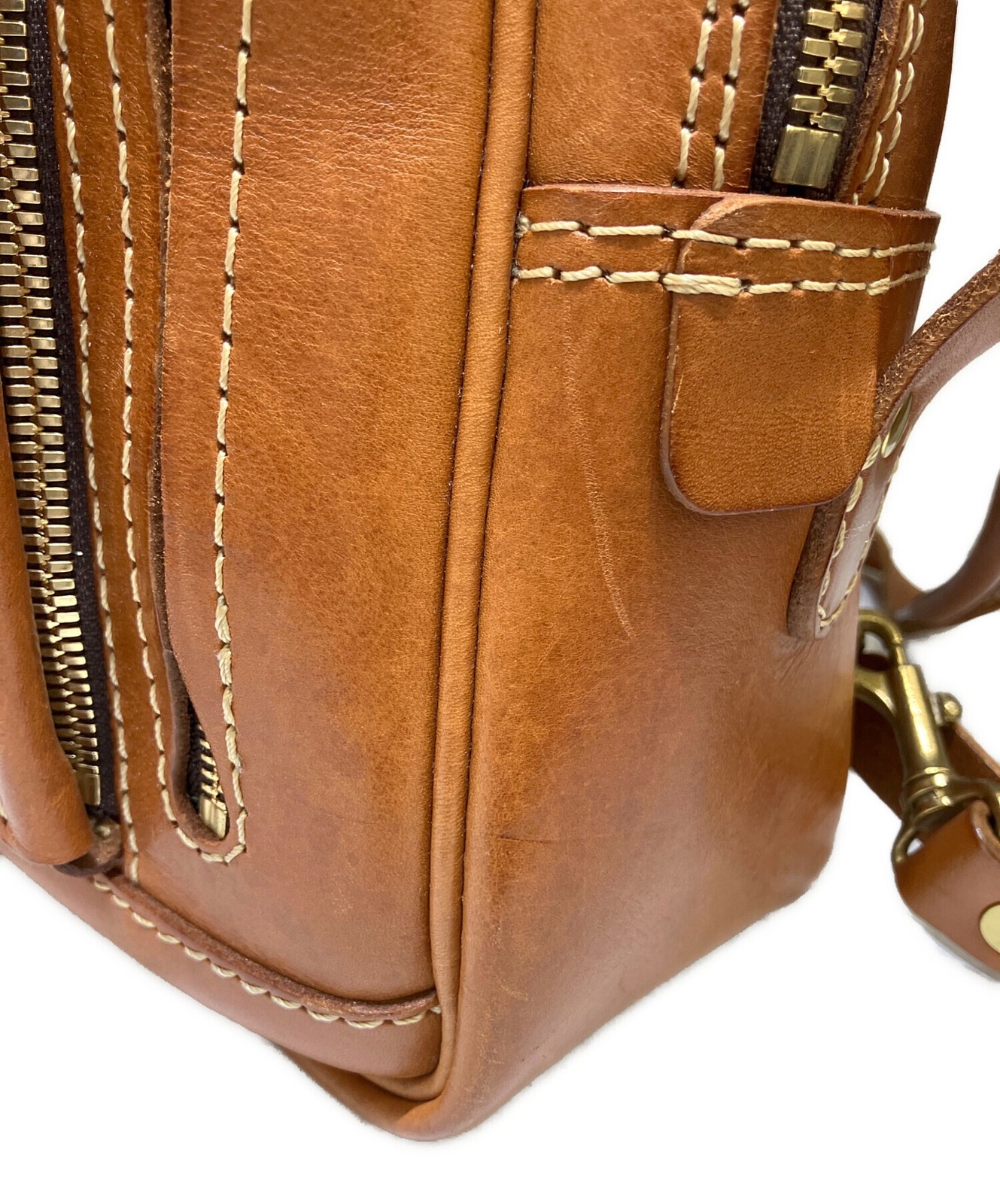 Herz way R-66-CA Brown Backpack #TFB12124