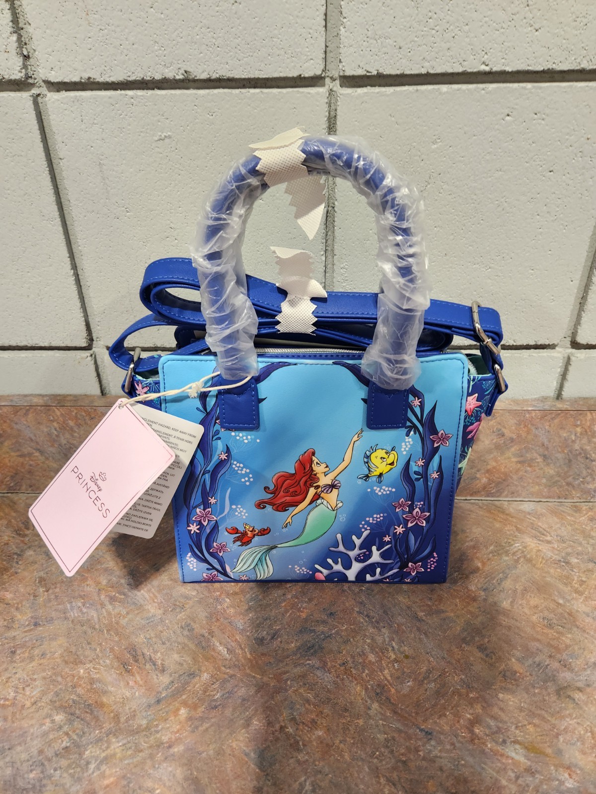 Loungefly The Little Mermaid Under The Sea Mini Satchel Bag