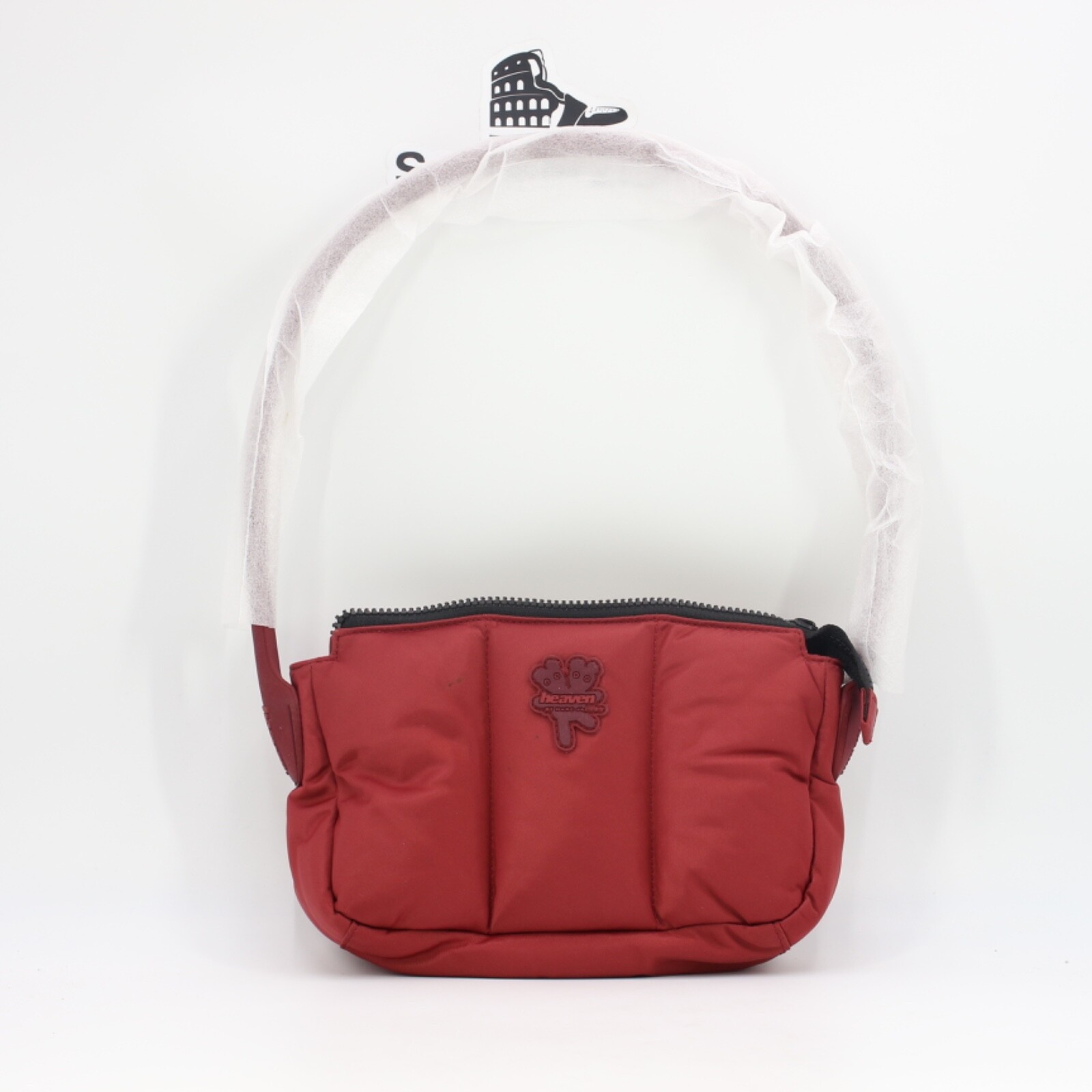 Heaven by Marc Jacobs Puffy Nylon Shoulder Bag Red NEW