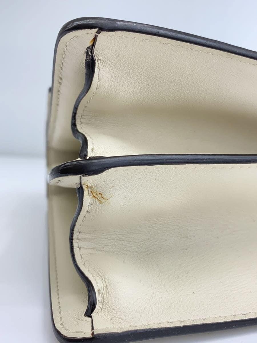 Gucci Shoulder Bag Dionysus Bamboo Color White Leather 448075 Size Width 10.4 in