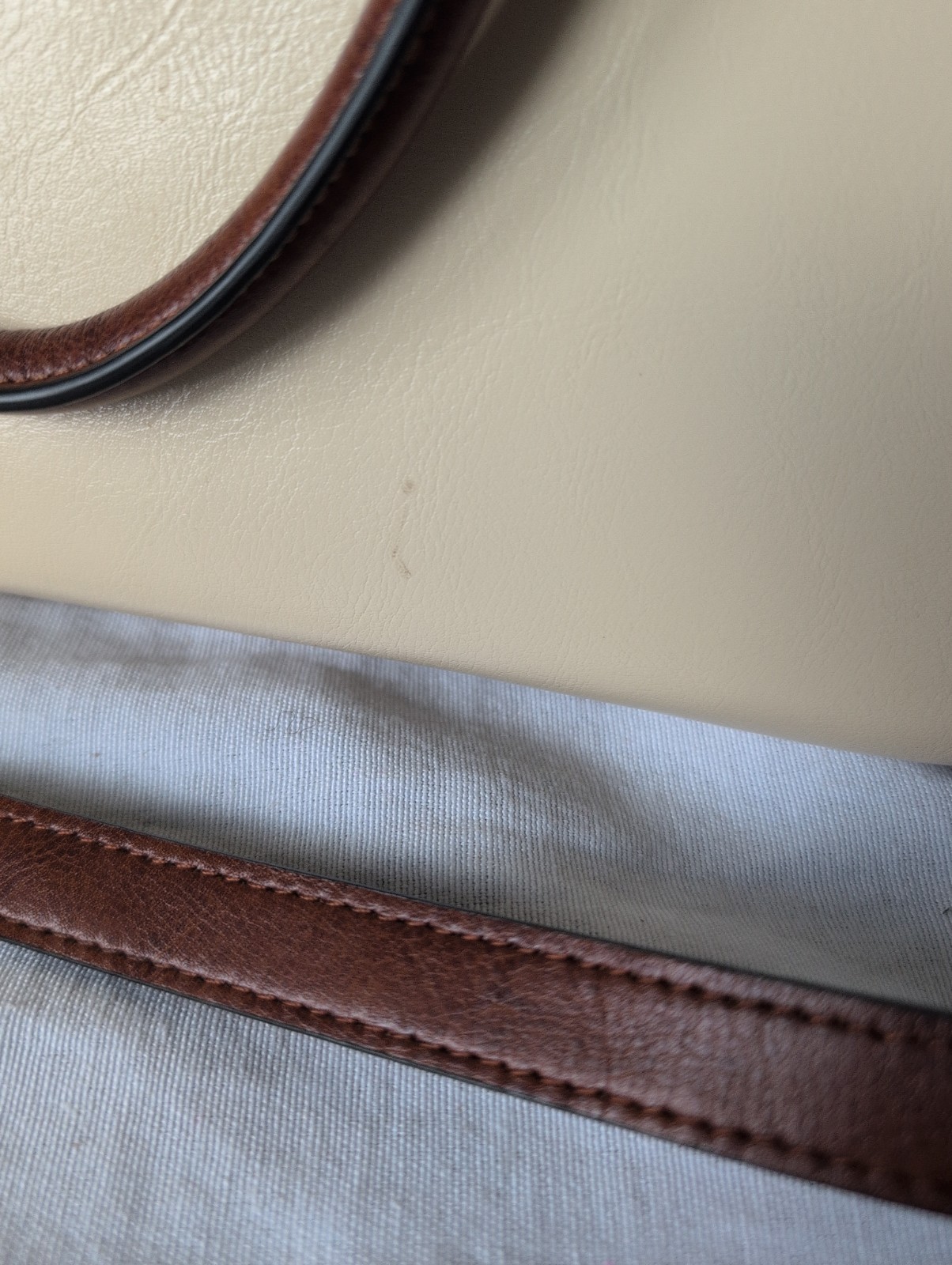Bostanten Beige Cruze Hand/Shoulder Bag W/ Conceal Carry