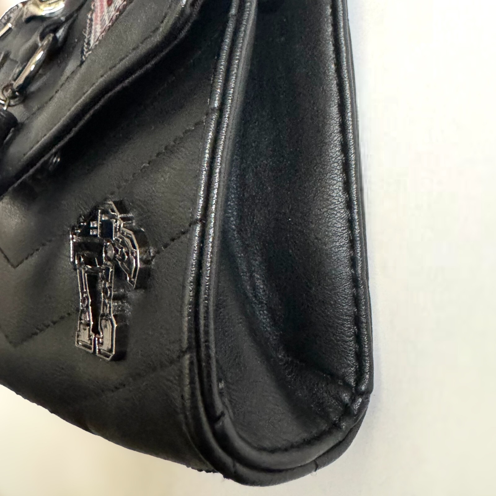 Star Wars Bioworld Last Jedi Dark Side Quilted Chain Strap Crossbody Bag Purse