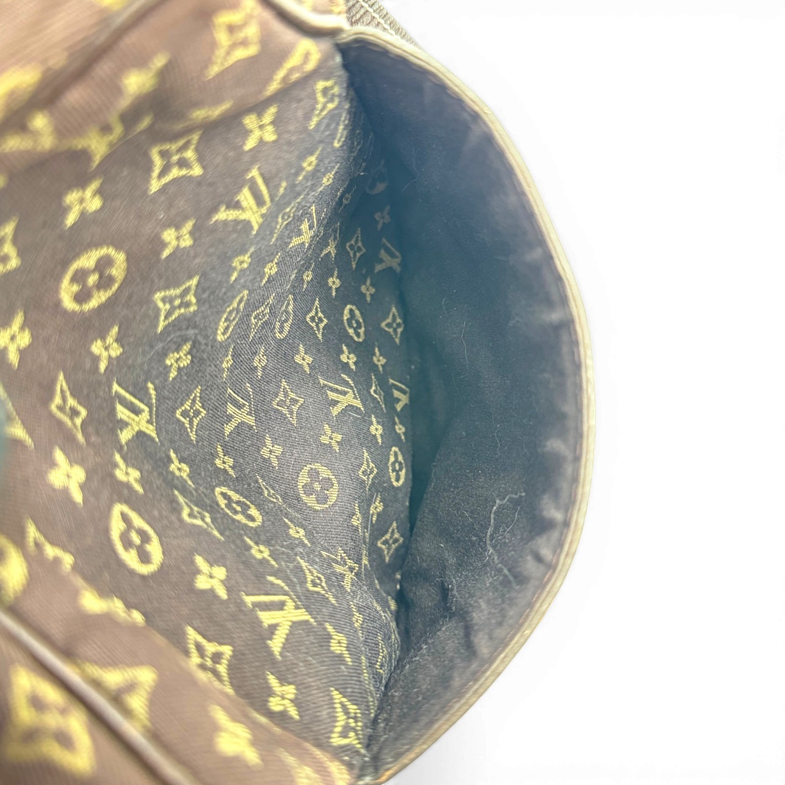 LOUIS VUITTON Danube Monogram Mini Canvas Ebene Crossbody Shoulder Bag M95228