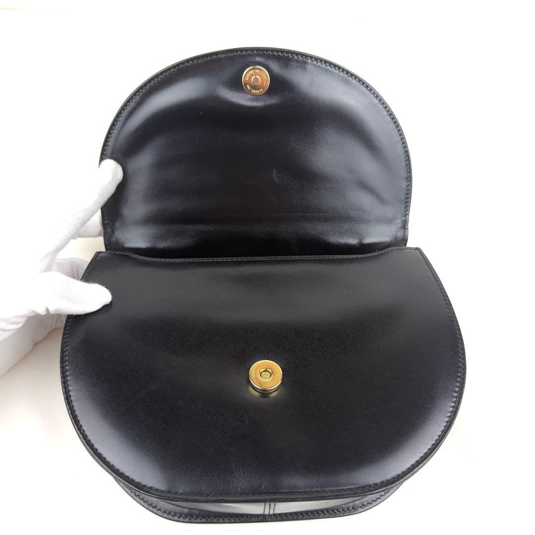 GIVENCHY Hand Bag Tote Purse 4G Leather Black Authentic