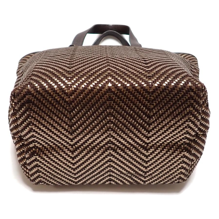 HERMES Bag: Cabas Chennai PM □M stamp Brown W19-32H24D13cm w/o accessories;–