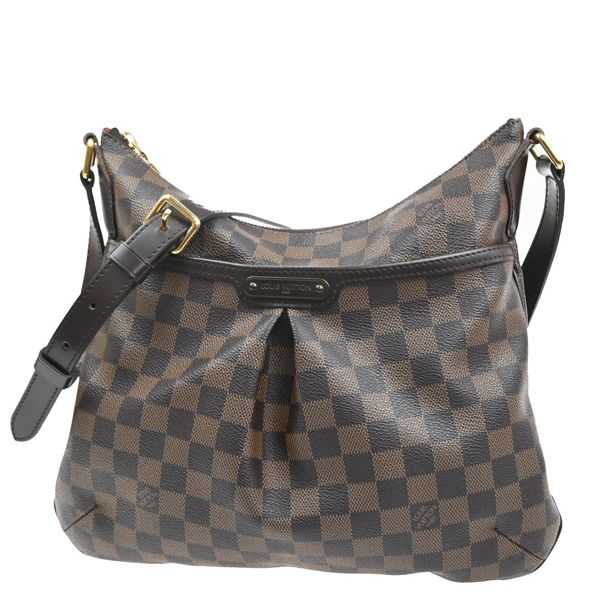 LOUIS VUITTON Bloomsbury PM Shoulder Bag Damier Leather Brown N42251 12CA977
