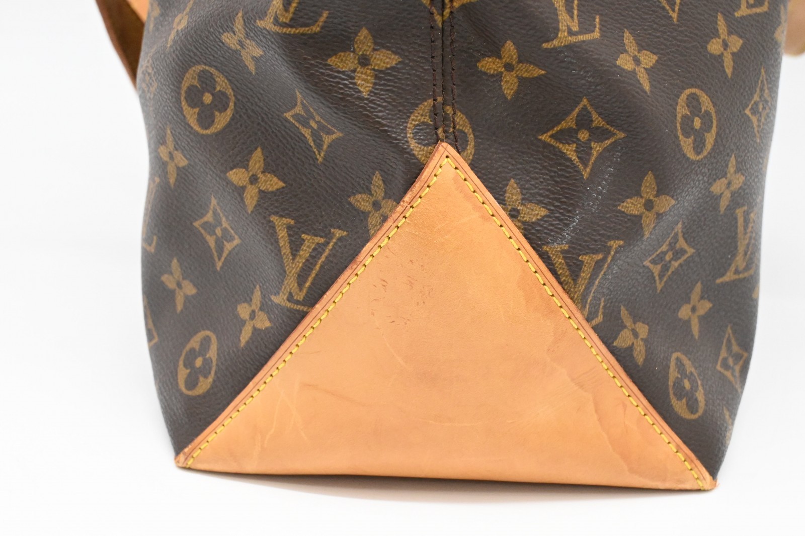Authentic Louis Vuitton Monogram Cabas Alto Tote Bag M51152