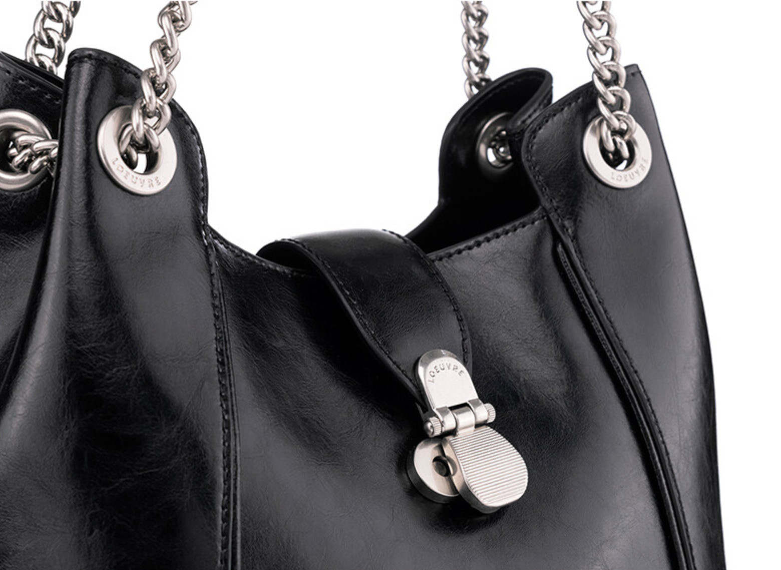 Loeuvre Sac de Sortie Bucket Large_Black