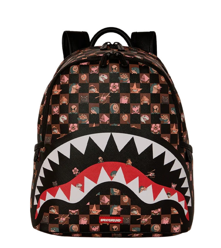 Sprayground STEALTH CREW Savage Backpack🔥New Black Mini Travel Bag