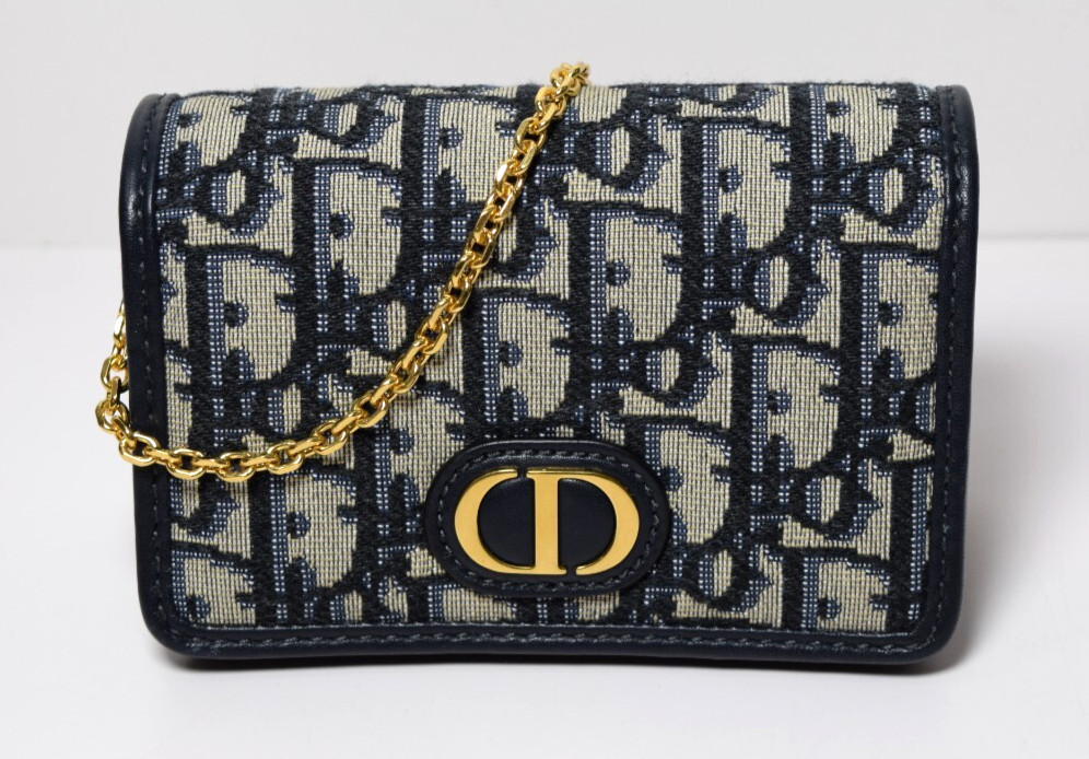 Christian Dior 30 Montaigne 2-in-1 Pouch Oblique Canvas