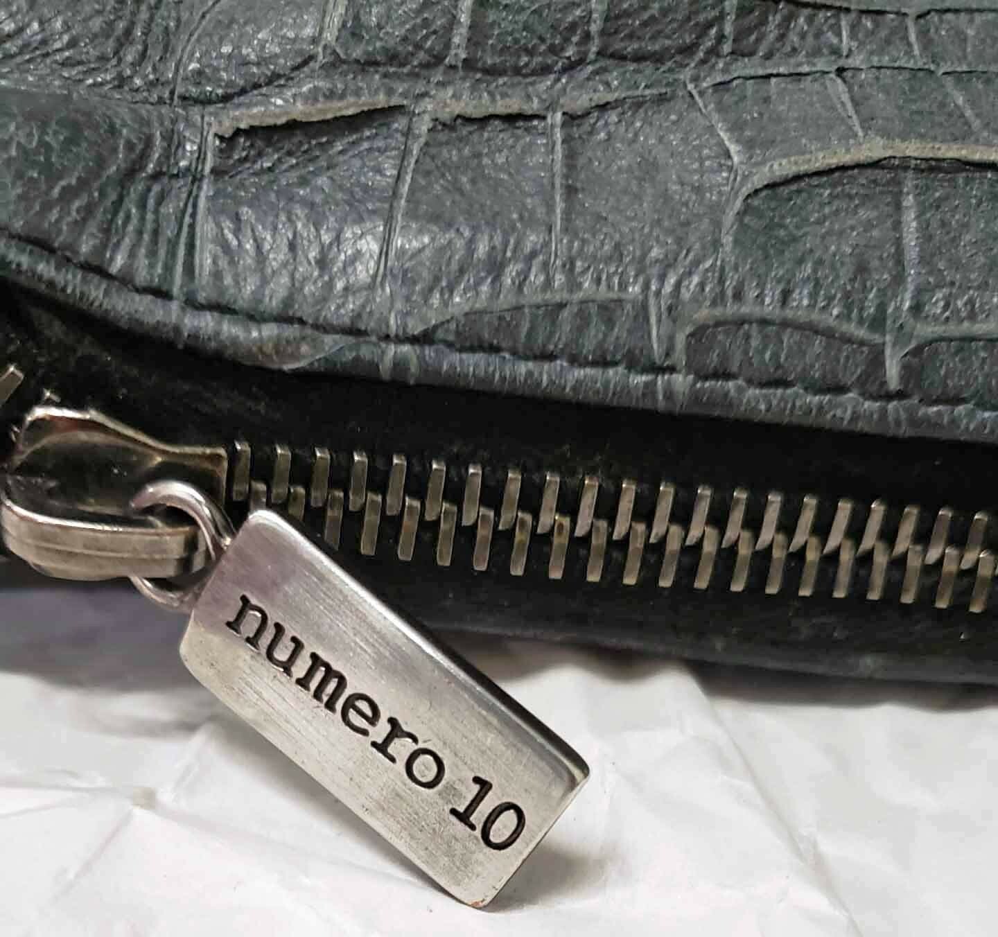 Numero 10 leather messenger bag carry all $895