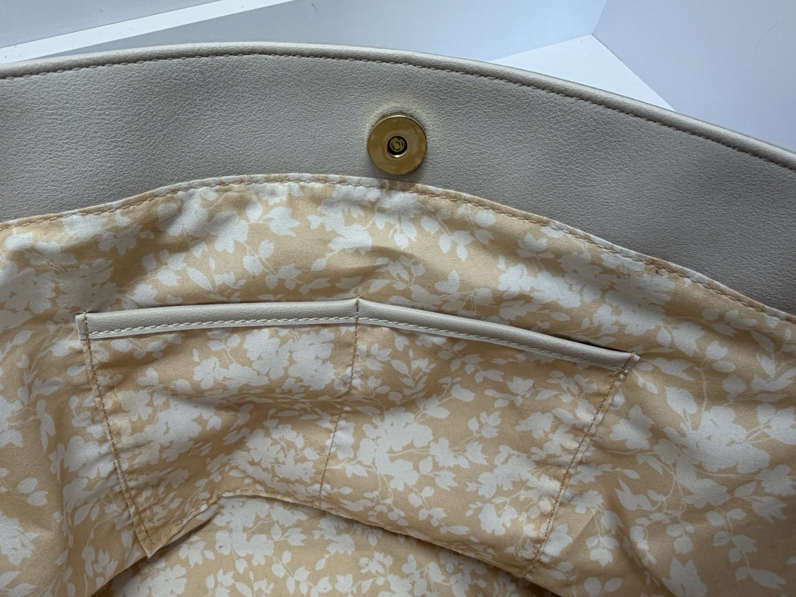 Draper James RSVP Brown Woven Straw Lined Tote Shoulder Bag
