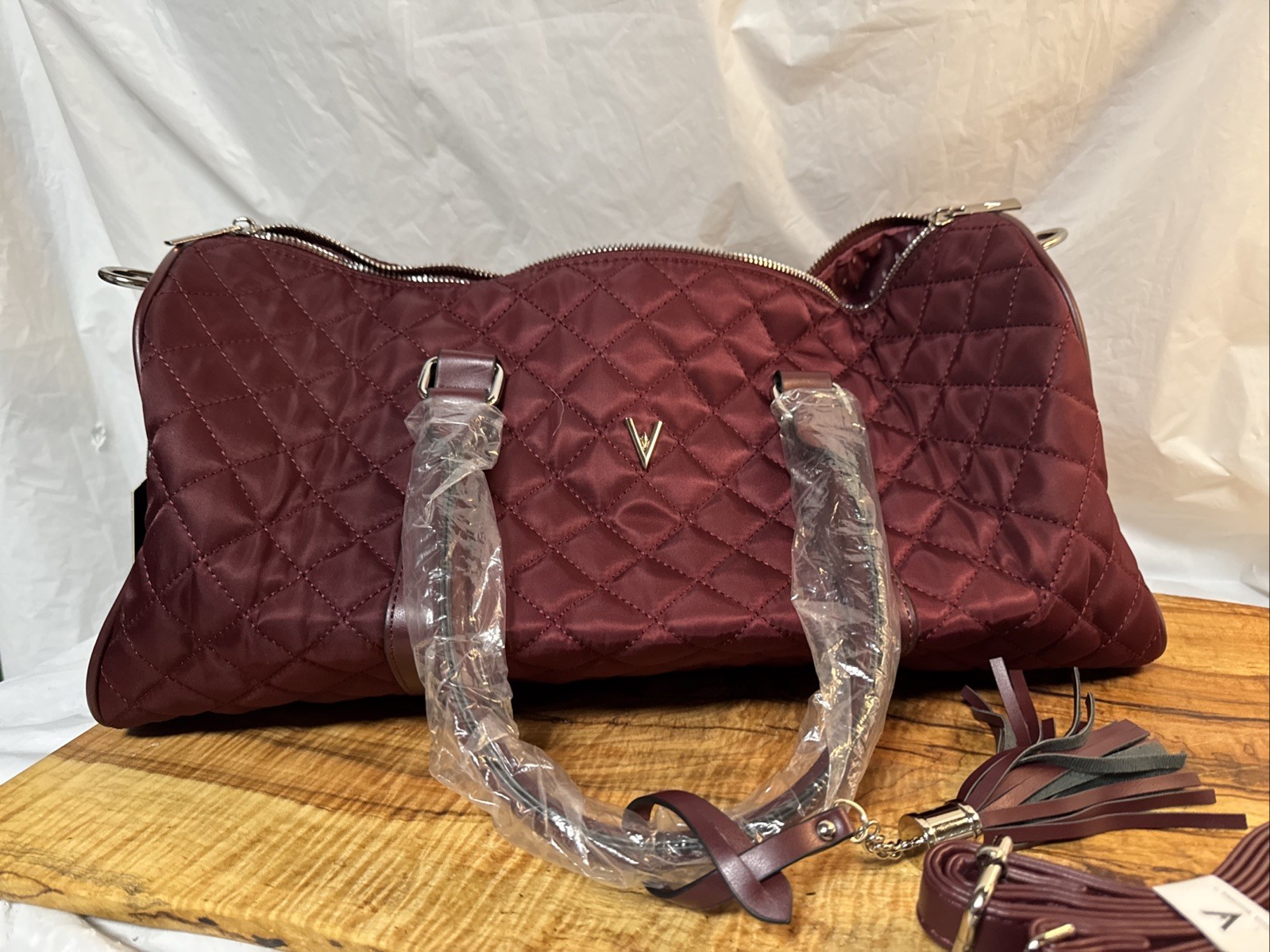 Vanessa Williams Quilted Duffel Bag – New with Tags.