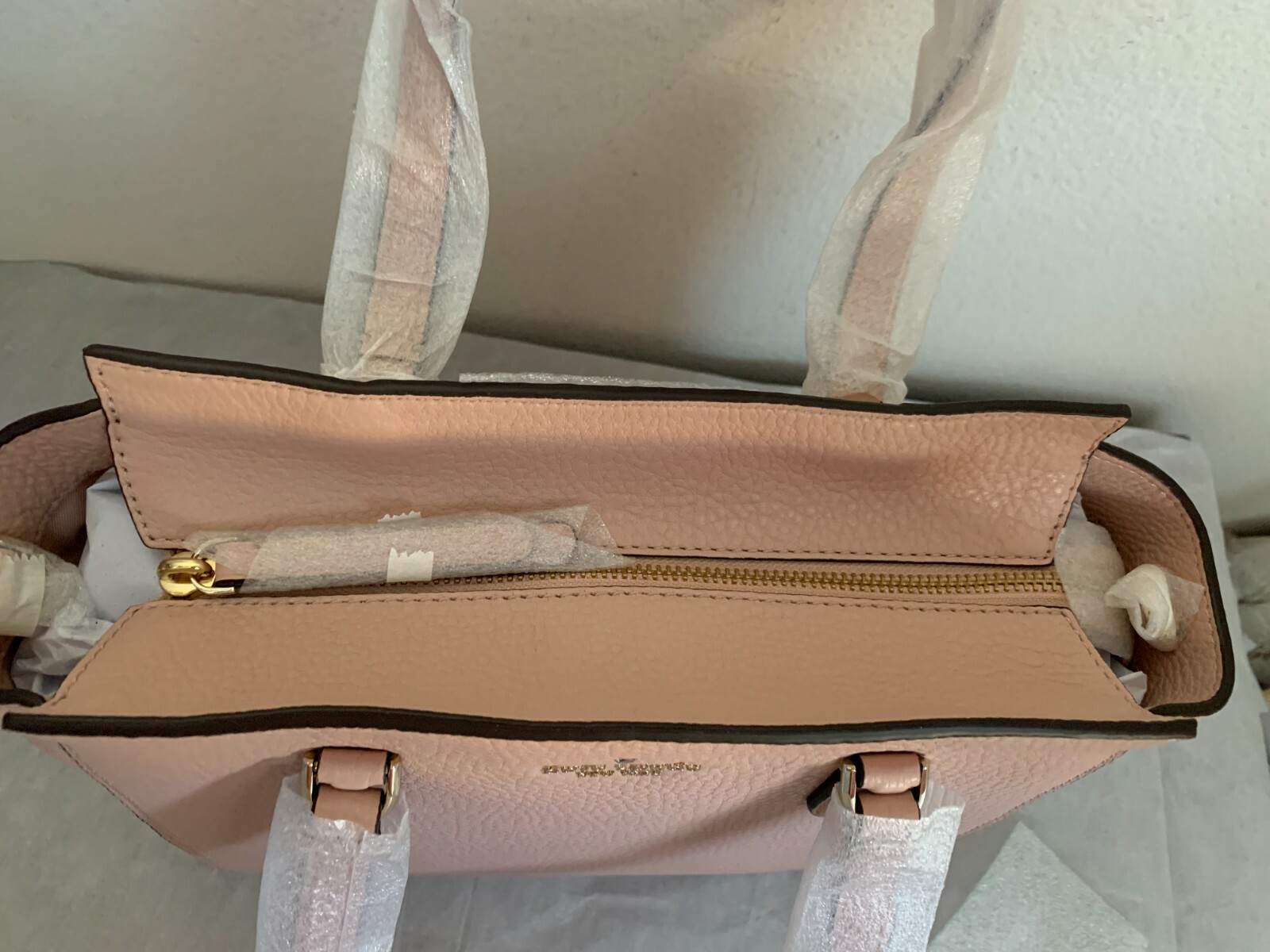 NWT KATE SPADE Jackson Medium Satchel Pebble Leather Bag $359 Original Packaging