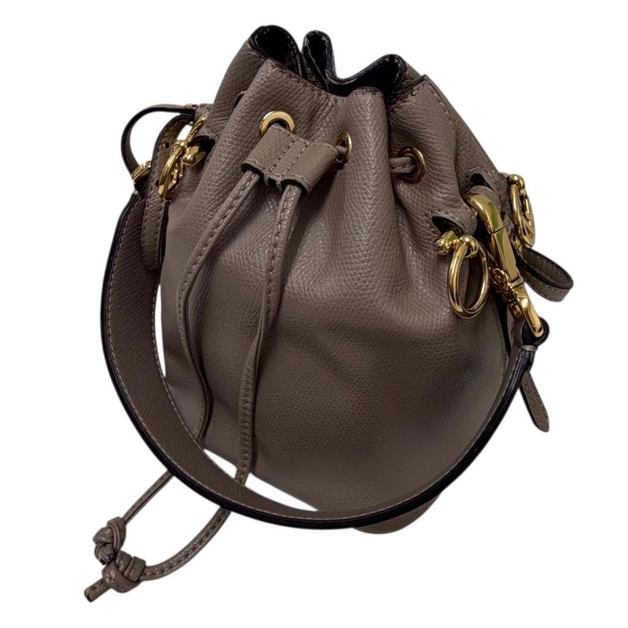 FENDI Bag: Mon Tresor Mini Beige W12H17D10cm;