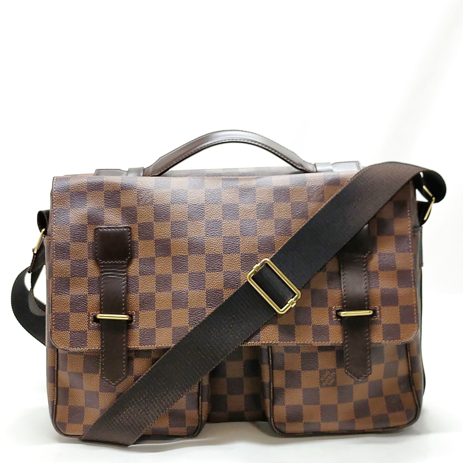 Louis Vuitton LV Hand Bag N42270 Broadway Ebene Brown Damier 4472315
