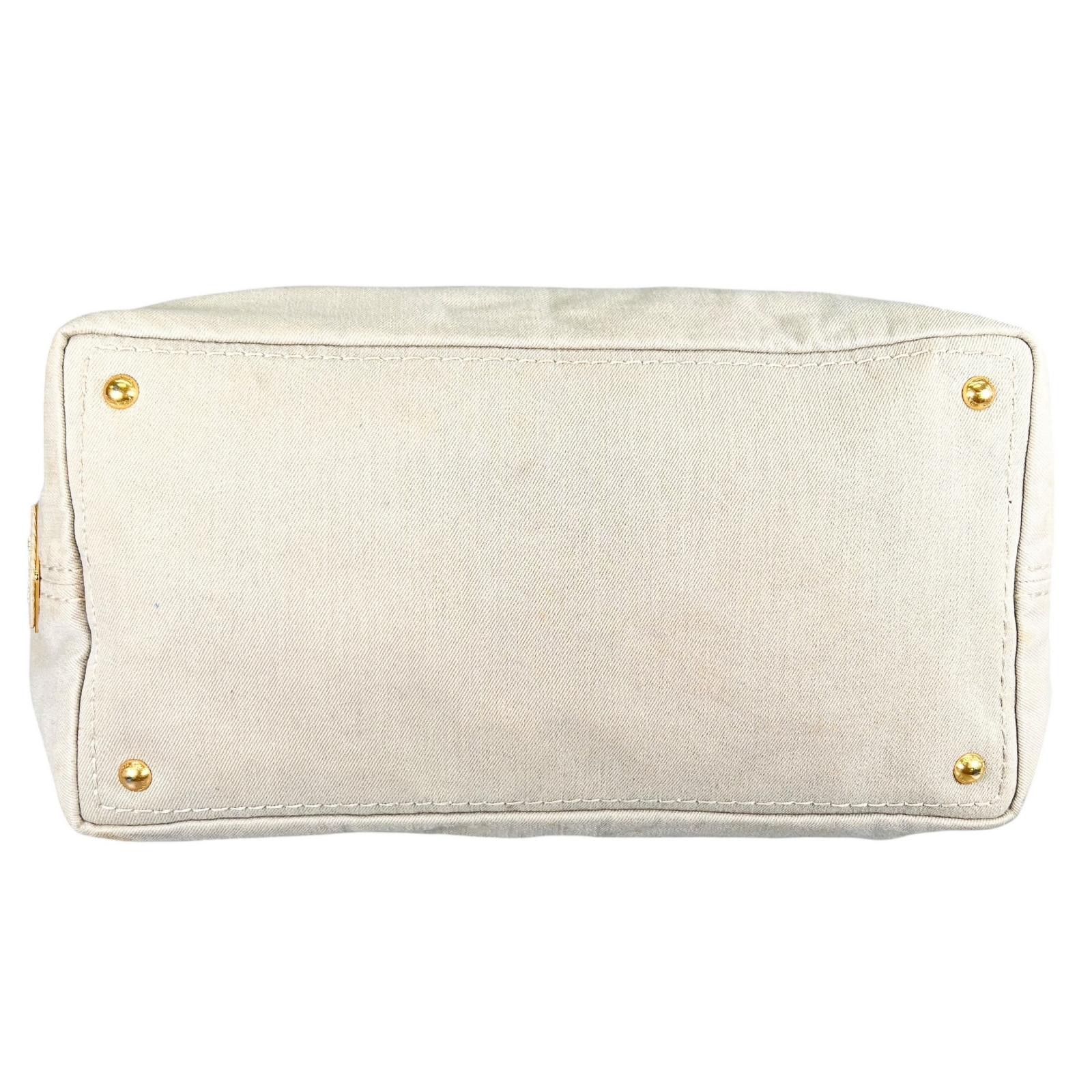 PRADA Canapa TGM Handbag canvas Women