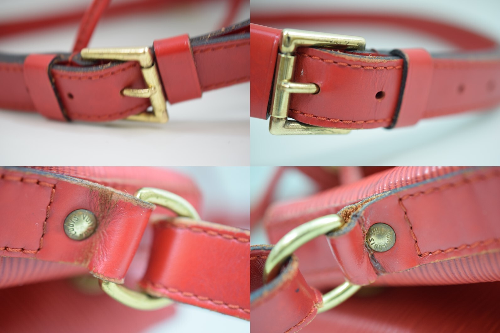 Auth Louis Vuitton Petit Noé Shoulder Bag Epi Leather M44107 LV 50403