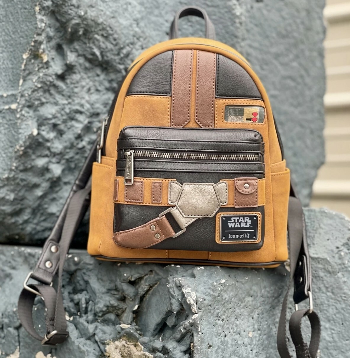 Star Wars x Loungefly Han Solo Cosplay Mini-Backpack. NWT. Deadstock