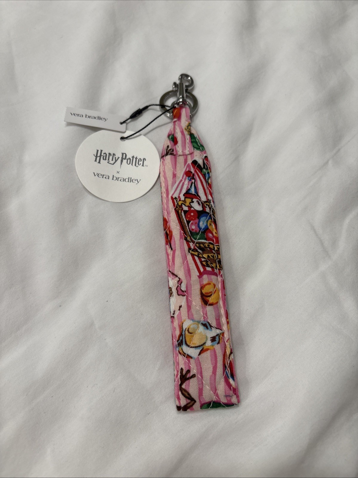 Vera Bradley Harry Potter Honeydukes Candy Wristlet Strap Key Chain
