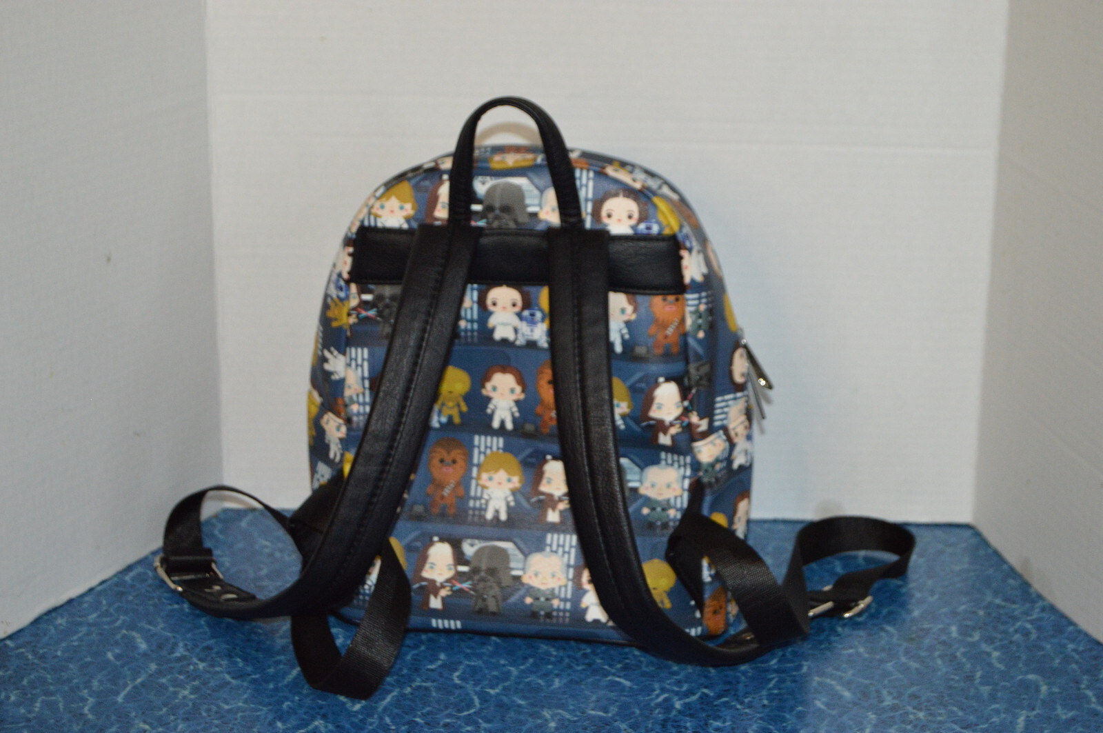 Loungefly Star Wars Mini Backpack Chibi Battle Station Lineup Death Star Obi Wan