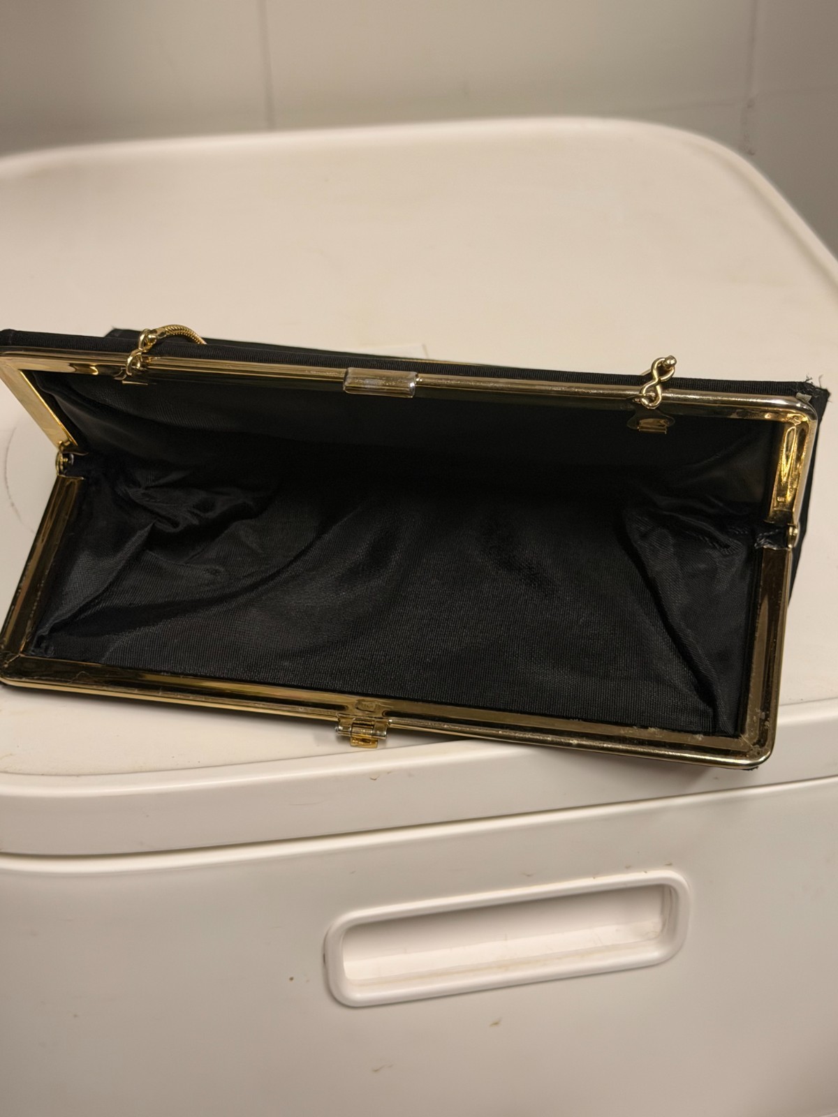 Vintage little black purse from 1990s