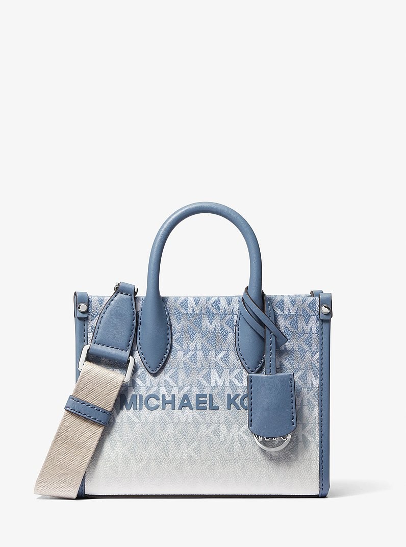 Michael Kors Mirella Extra-Small Ombré Signature Logo Crossbody Bag FREE SHIPPIN