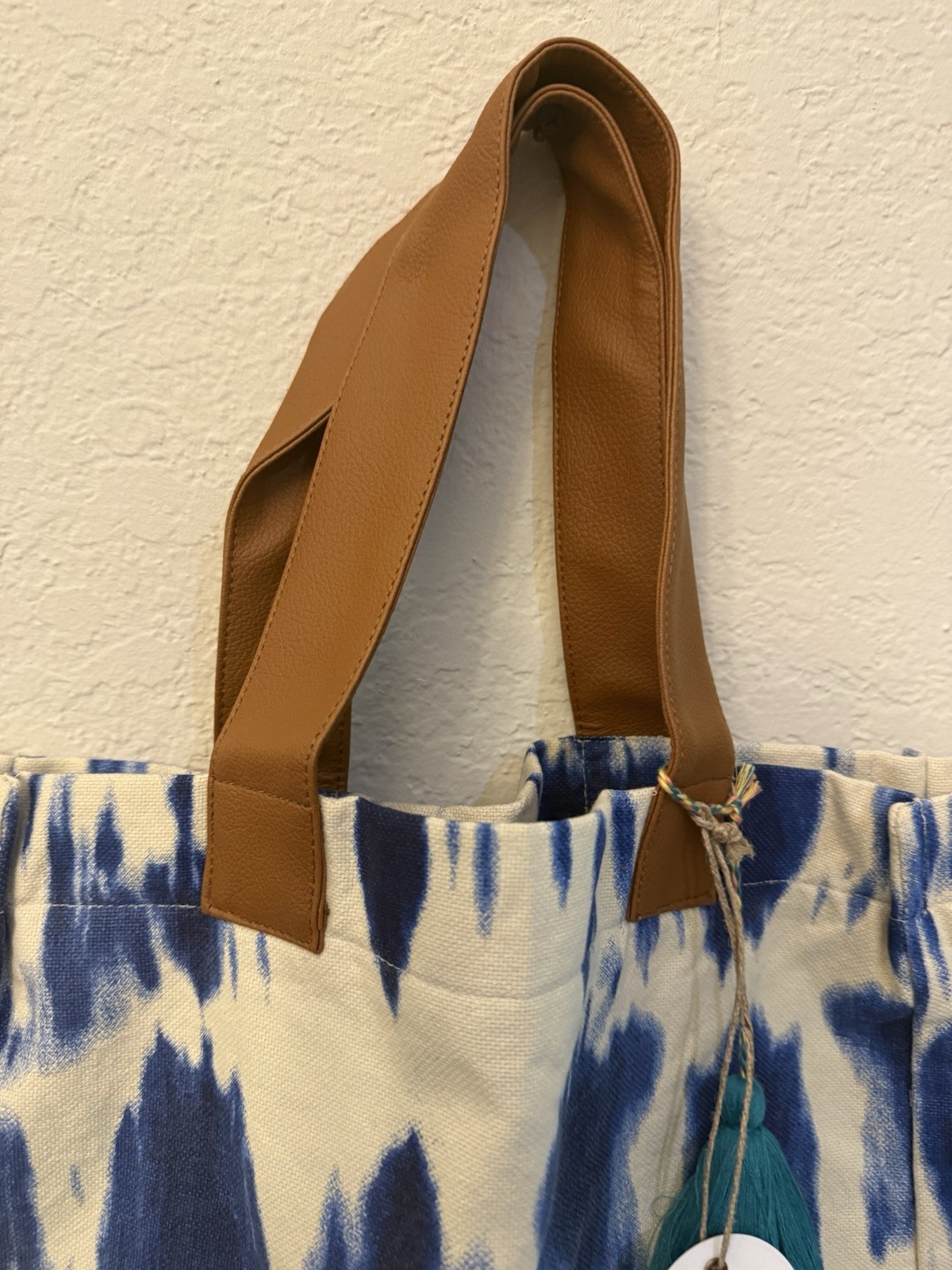 Lu + Elle Women’s Purse Indigo Tie Dye Laguna Tote Bag