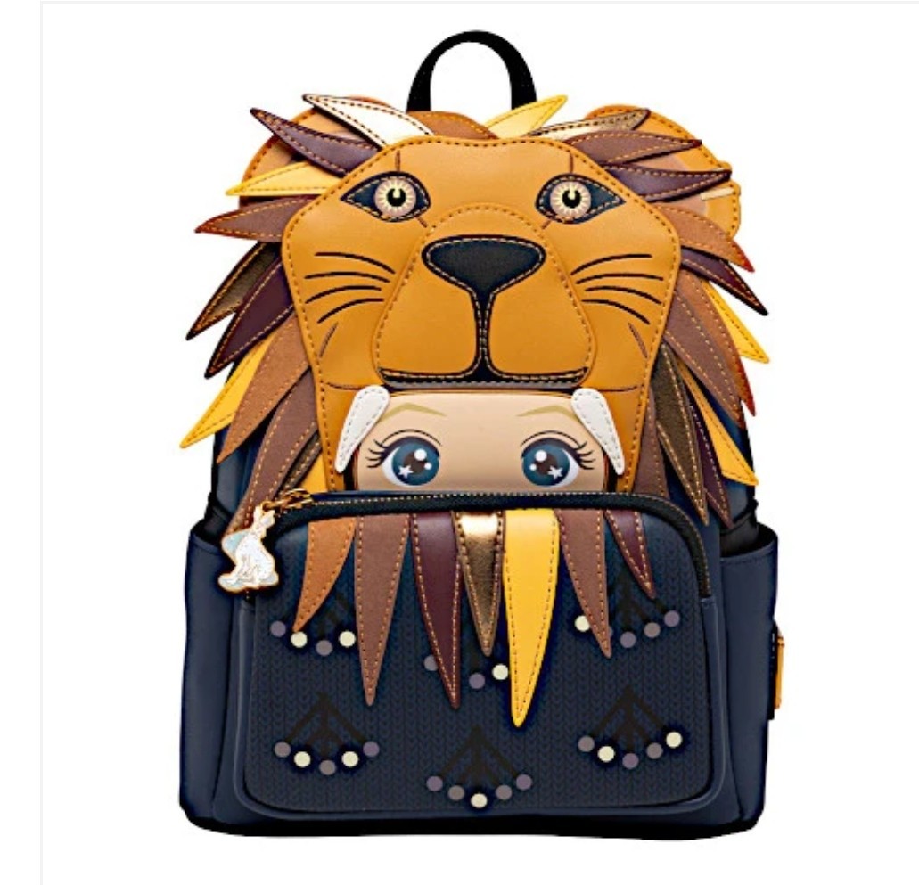 Exclusive Loungefly Harry Potter Luna Lovegood Lion Head Cosplay Mini-Backpack