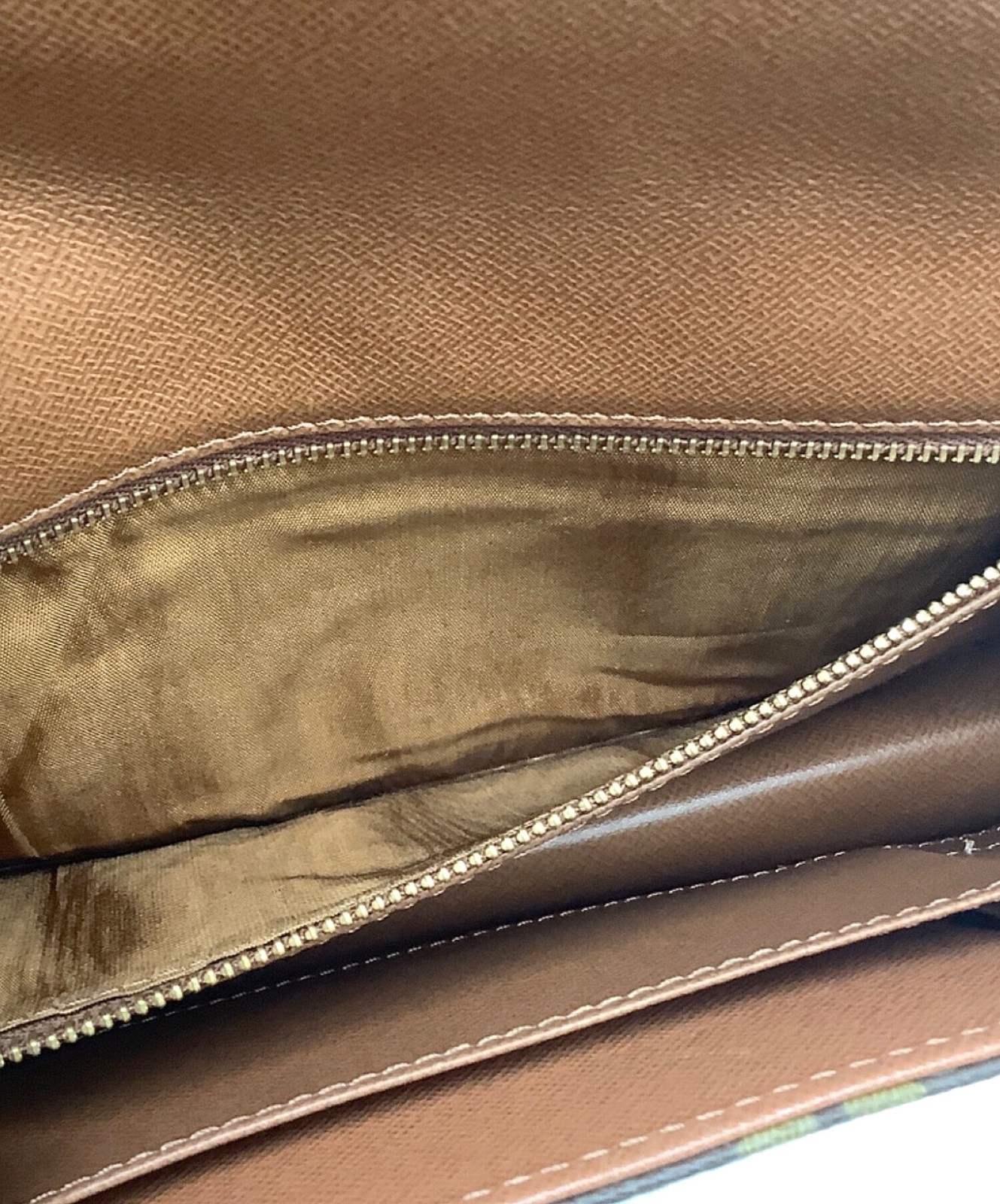 Louis Vuitton Pochette PM M51812 Coated Canvas Bag #TFB13861