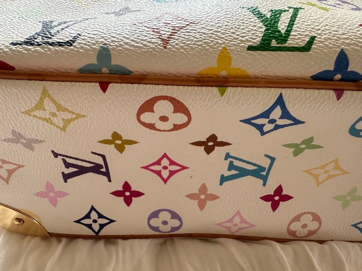 Louis Vuitton Monogram Multicolor Trouville Studs Handbag Bag