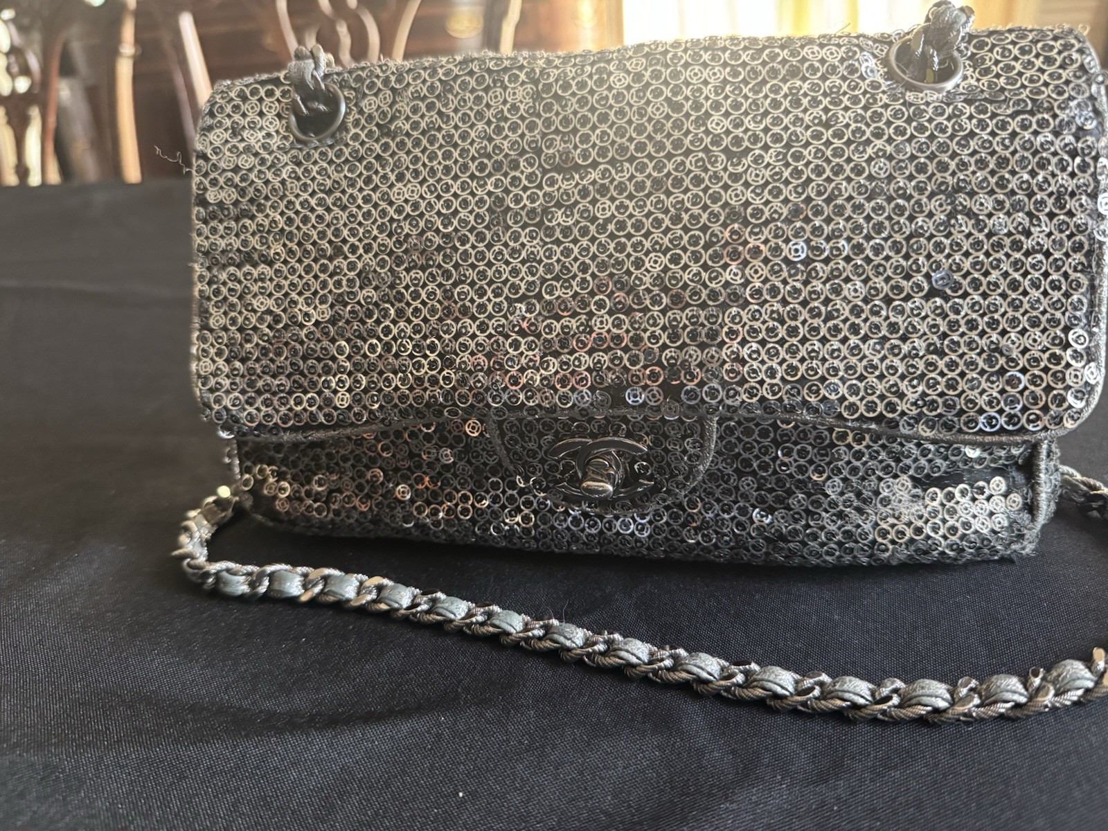 CHANEL sequin