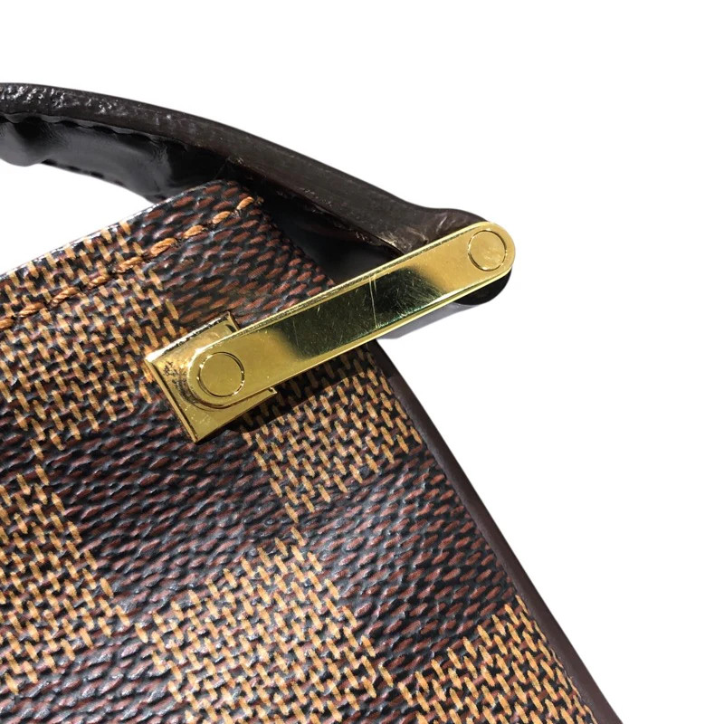 LOUIS VUITTON Overny N51129 Ebene Damier Canvas Shoulder Bag #2277
