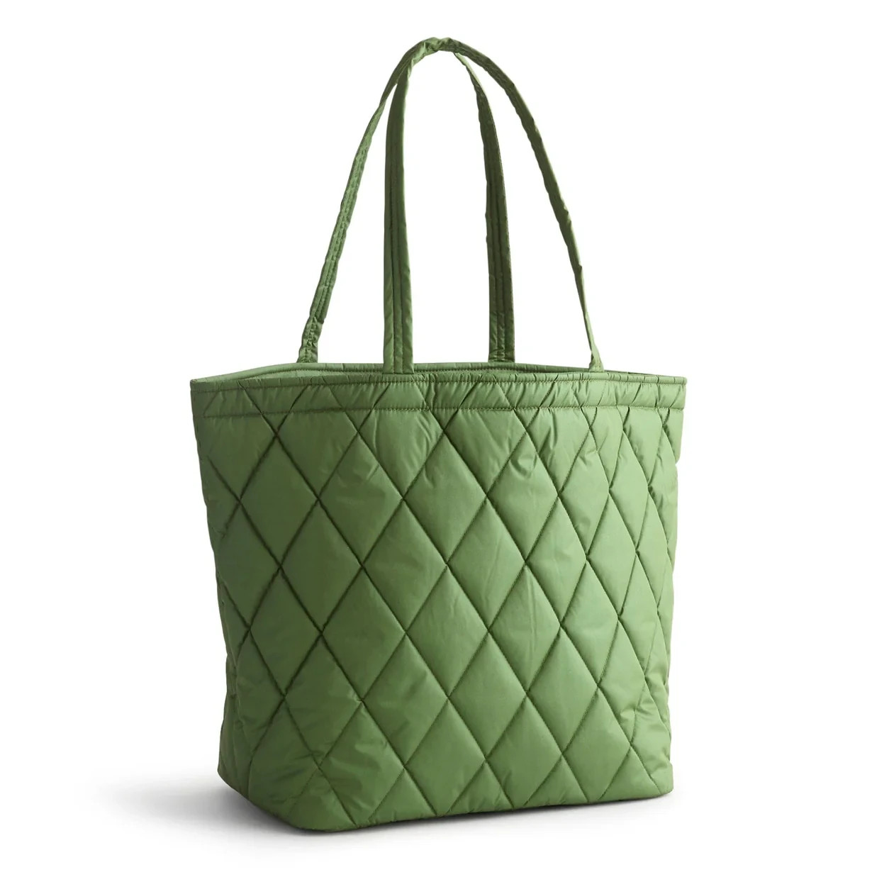Vera Bradley Pearlized Cedar Green Premium Grand Tote Ultralight Bag New w/ Tag!