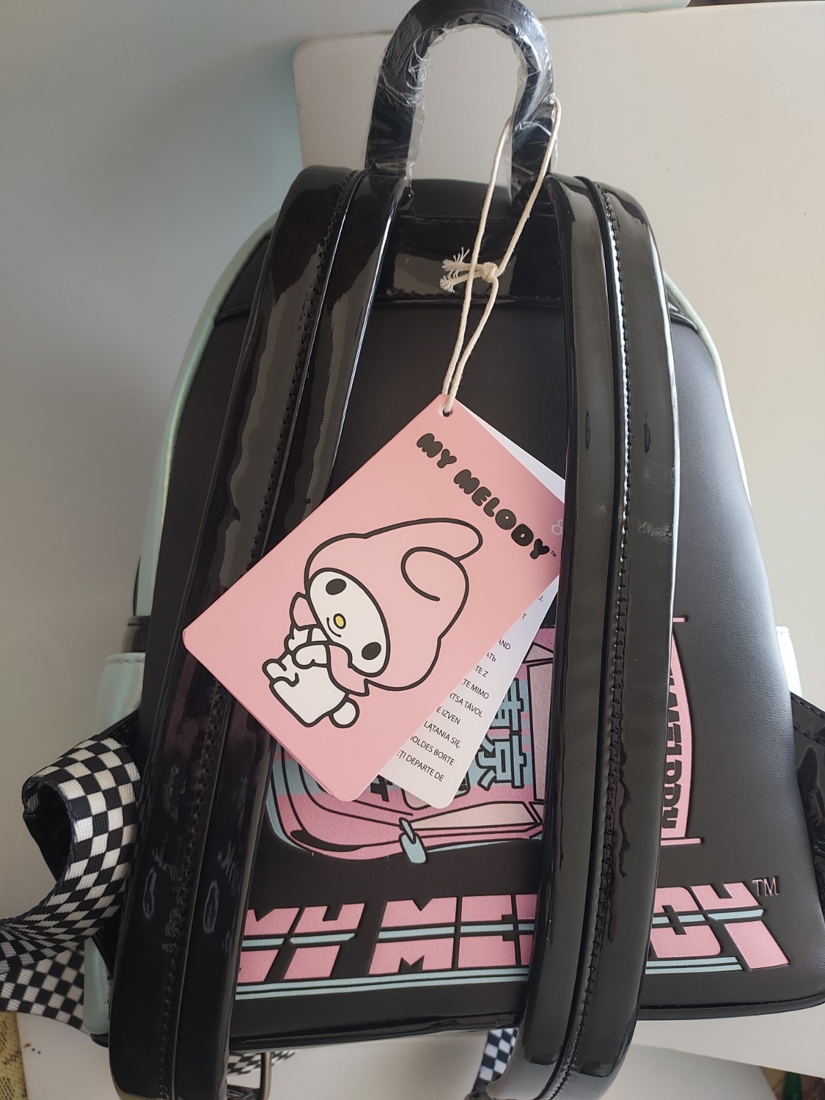 BRAND NEW Loungefly My Melody Tokyo Speed Racer Mini Backpack Sanrio Hello Kitty