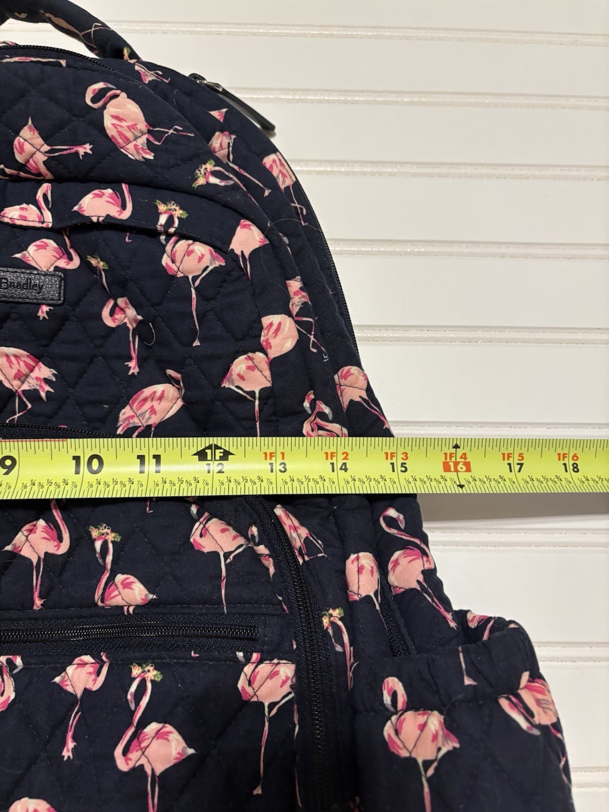 Vera Bradley Large Flamingo Fiesta Backpack