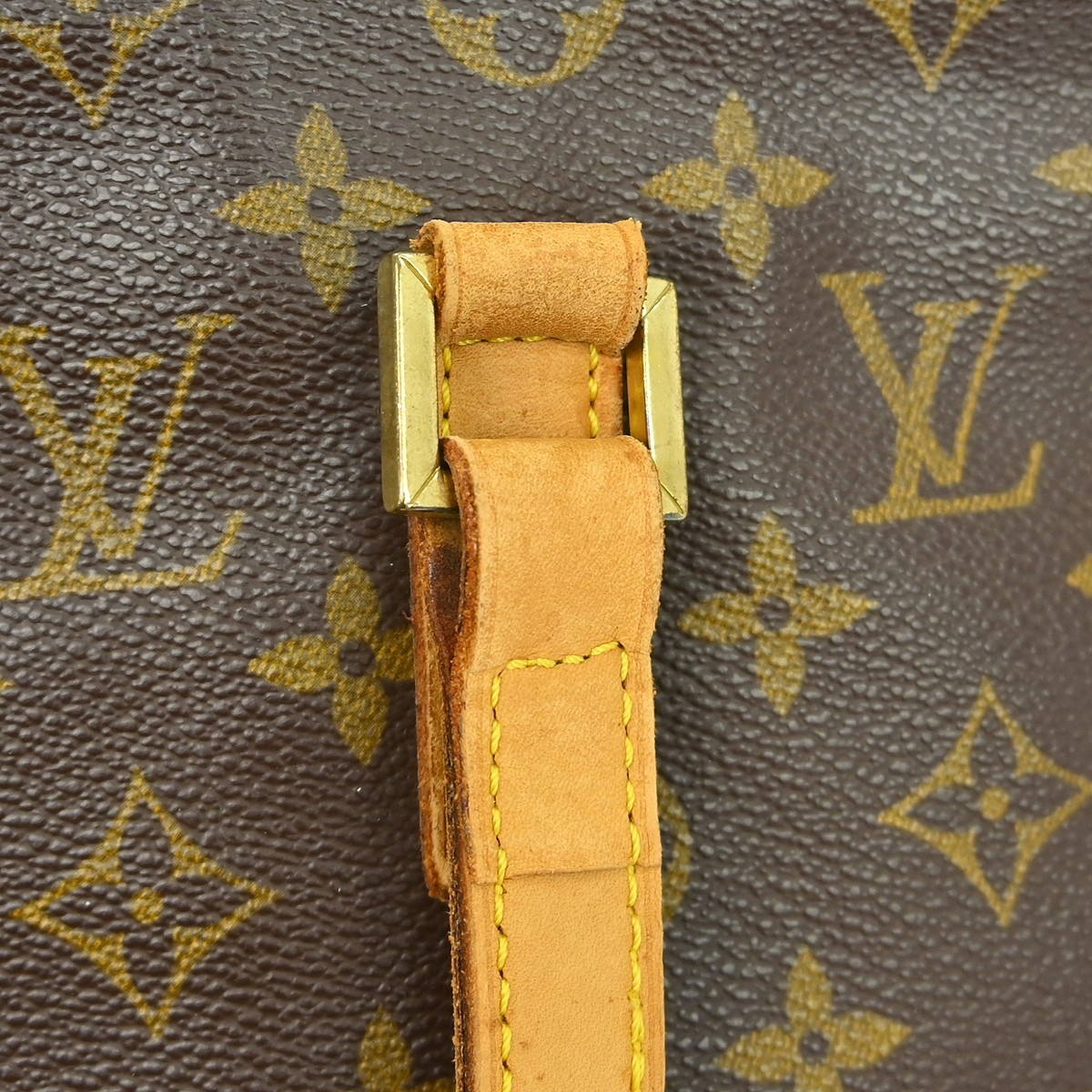 Best03 LOUIS VUITTON CABAS MEZZO HAND TOTE BAG MONOGRAM M51151 AR1010 RQ02761
