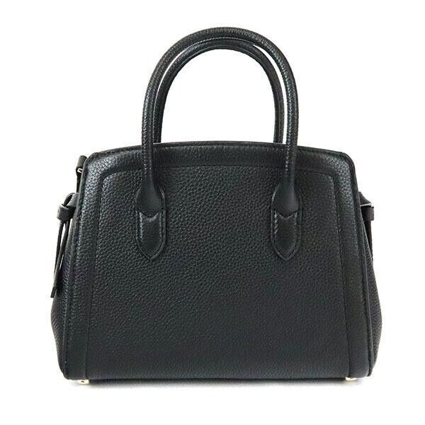 Kate Spade Knott Mini Satchel Black Pebbled Leather PXR00438 NWT $298 Retail FS