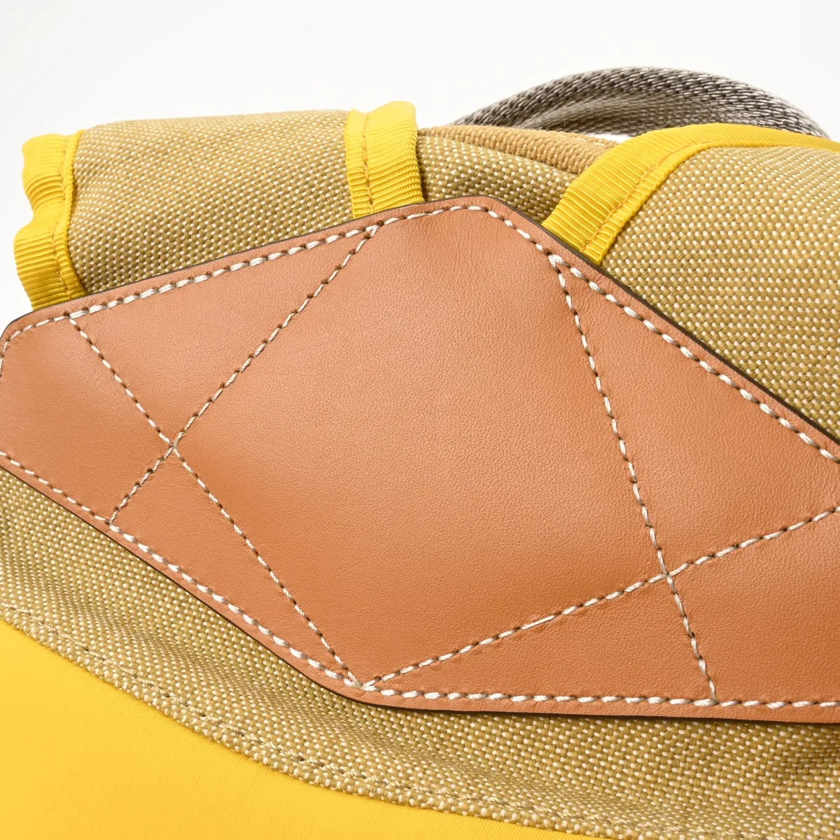 Loewe 301.51AB56 Backpack Canvas / Leather Beige #WB5499