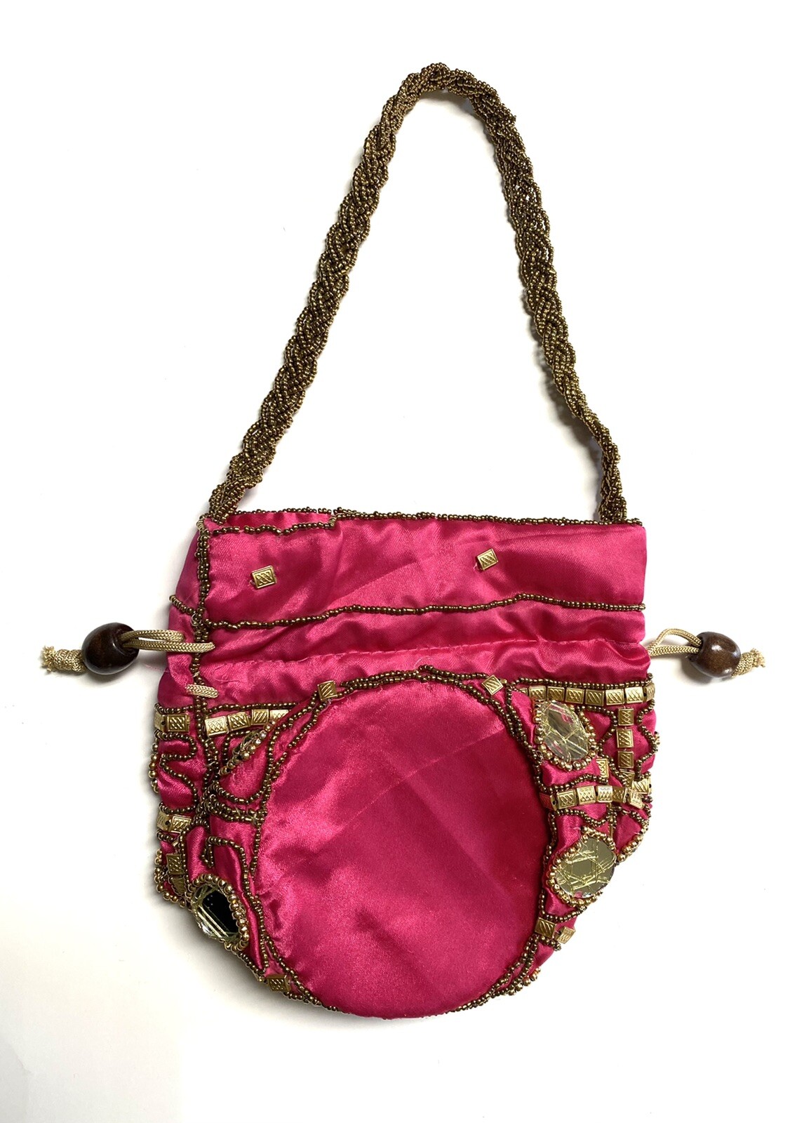 Purse Potli Indian Evening Bag Ethnic Wedding Bridal Or Everyday Hand Bag Gift