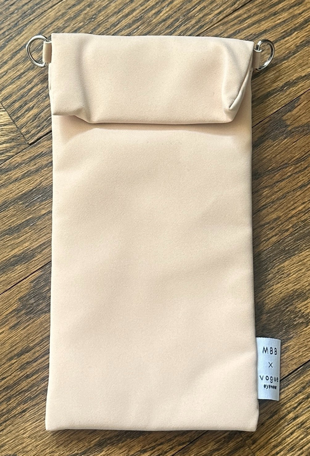 Vogue MBB Eyewear Bag Mini Case Soft Shell Nude No Strap