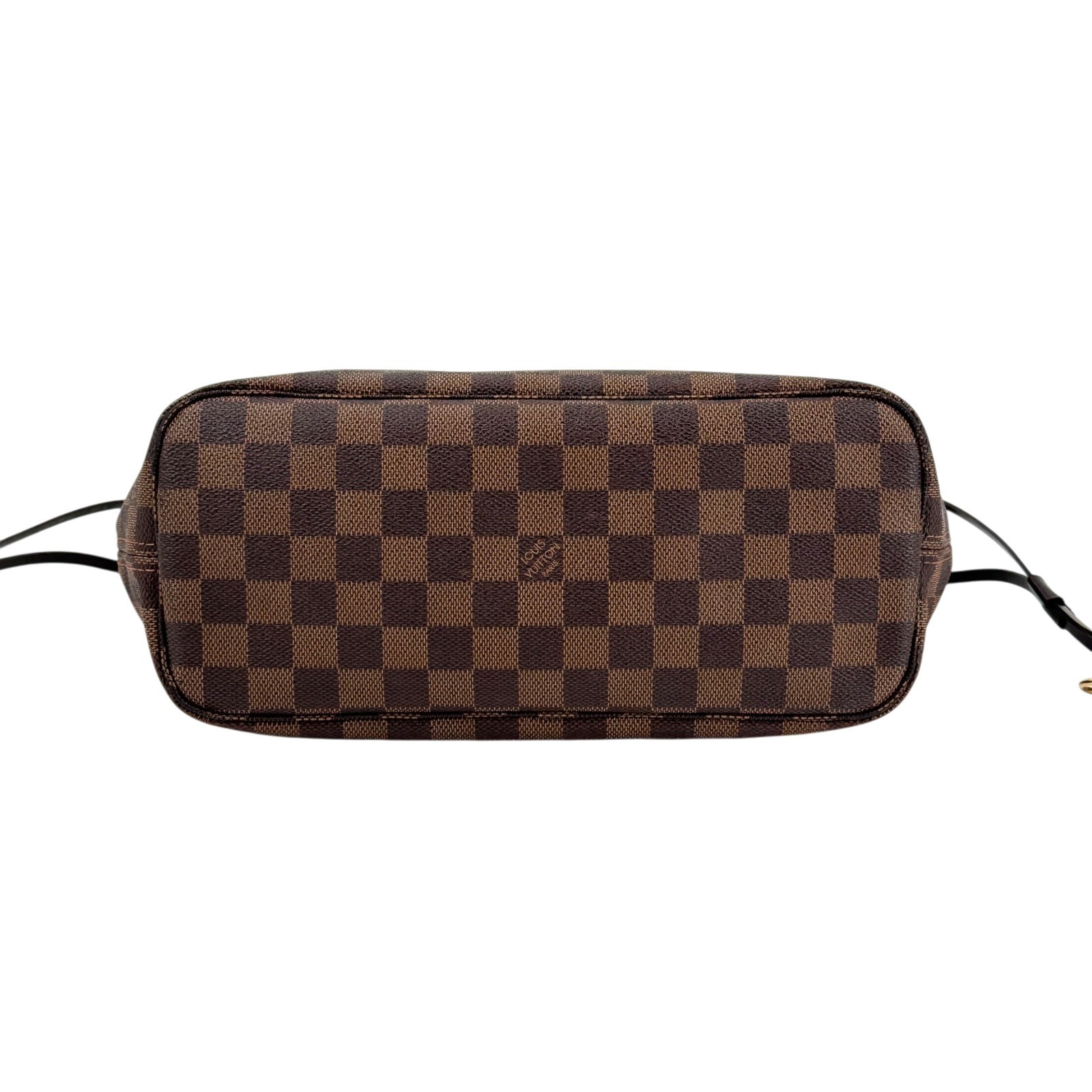 LOUIS VUITTON Neverfull PM Damier Ebene Canvas Shoulder Tote Bag N51109