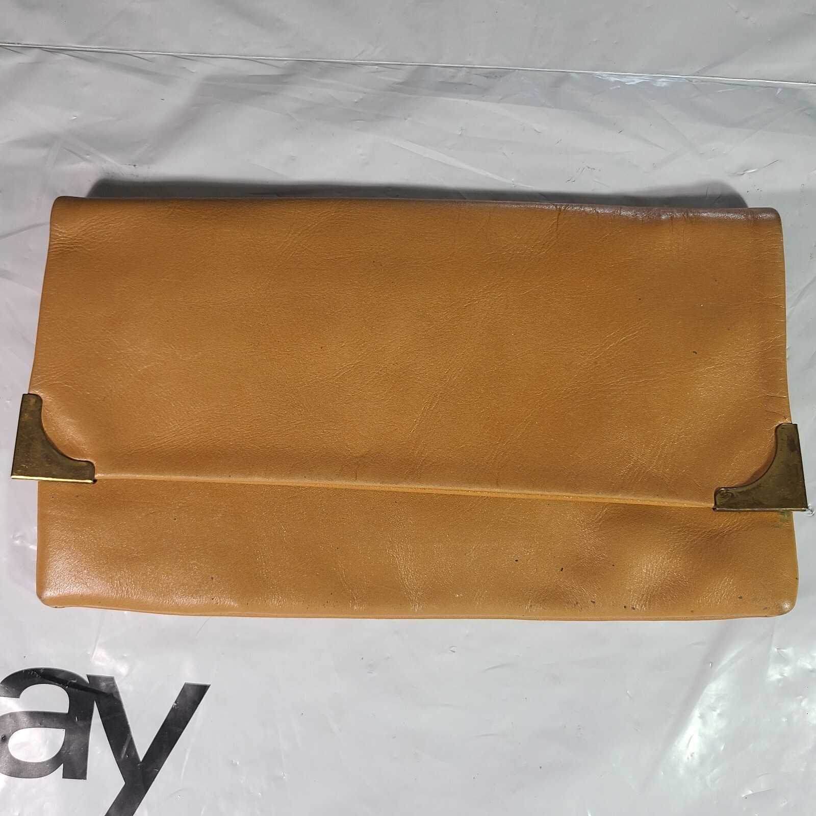 Excel Leather Clutch 11″ x 6.5″ Closed 11″ Open – Inner Zip Pocket & Pouch